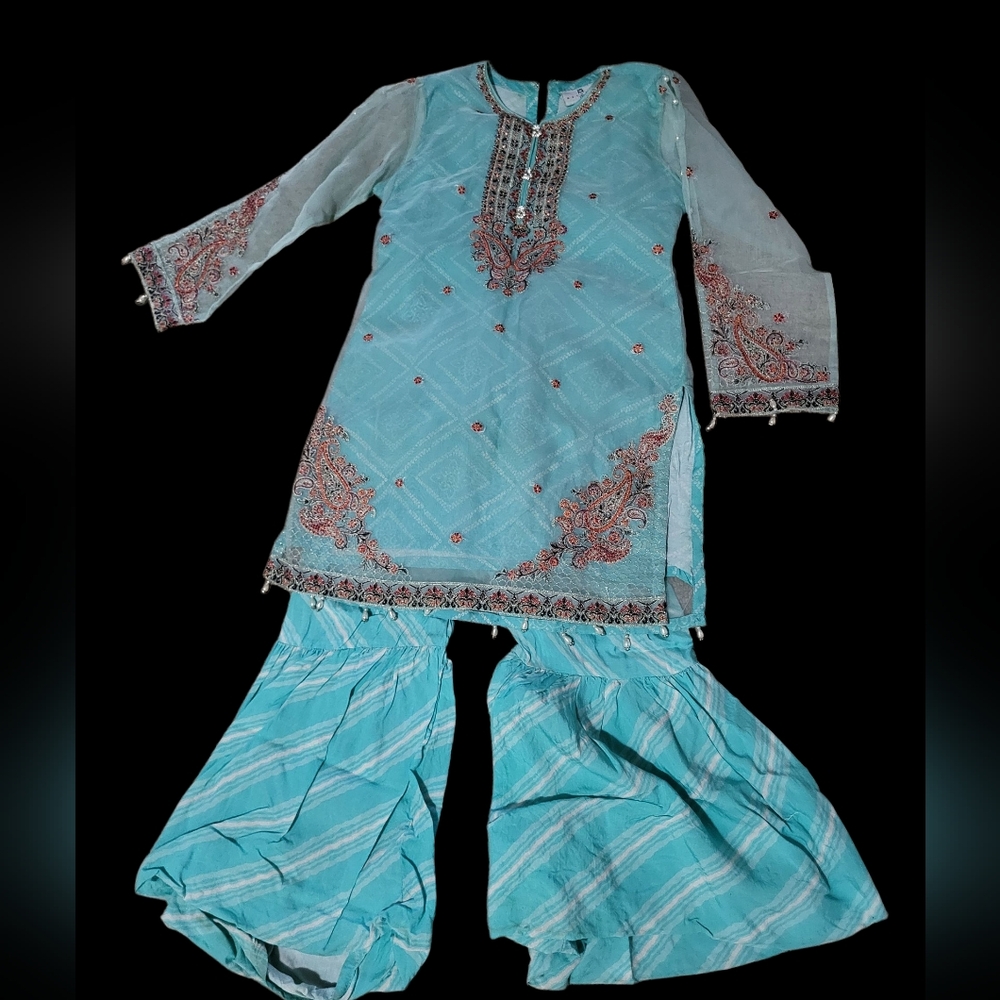 Kids Embroidered Kurti